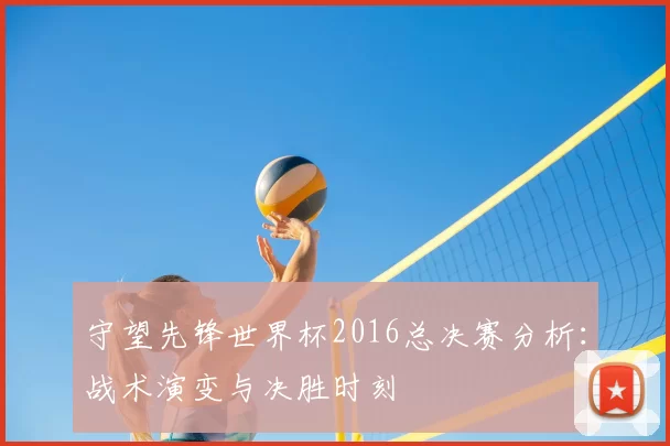 守望先锋世界杯2016总决赛分析:战术演变与决胜时刻