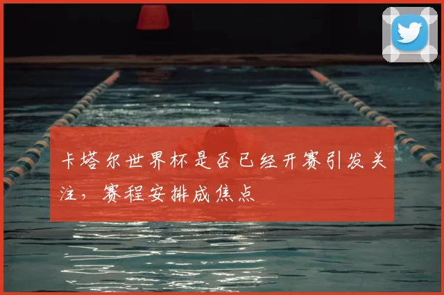 卡塔尔世界杯是否已经开赛引发关注，赛程安排成焦点
