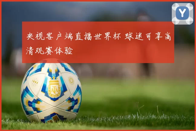 央视客户端直播世界杯 球迷可享高清观赛体验