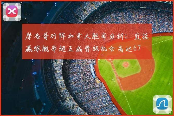 摩洛哥对阵加拿大胜率分析:直接赢球概率超五成晋级机会高达67