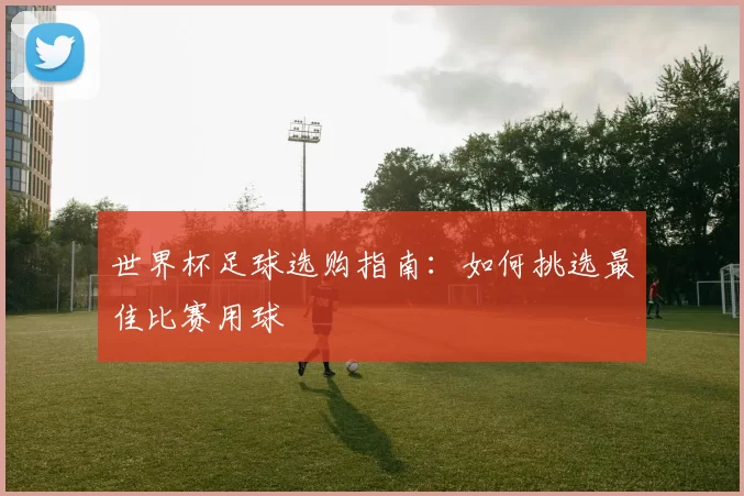 世界杯足球选购指南：如何挑选最佳比赛用球