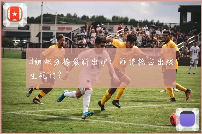 H组积分榜最新出炉：谁将抢占出线生死门？